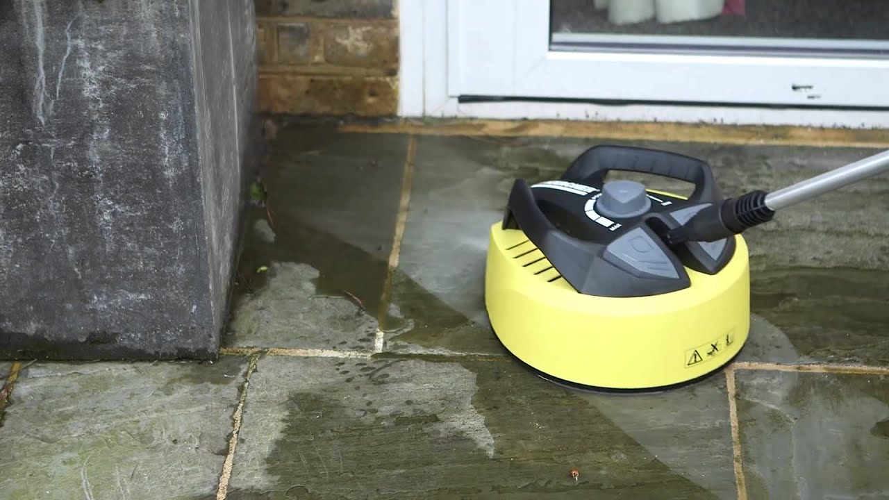 How to clean patios with the Kärcher Pressure Washer and patio cleaning