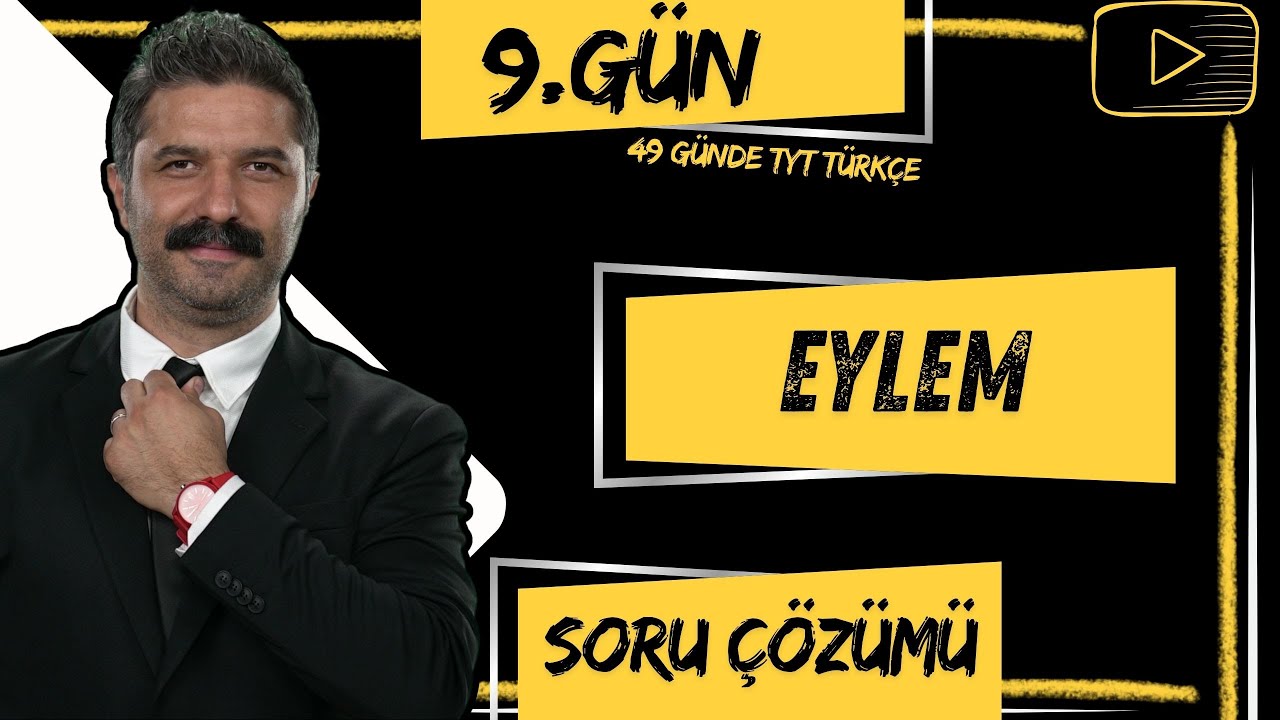 Soru Çözümü | EYLEM | 49 Günde TYT Türkçe Kampı | 9.GÜN