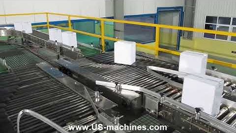Customized carton box case sorting conveyor box switchable conveyor
