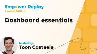DataMiner Replay - Dashboard essentials