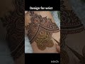 Easy mehndi design  #shorts​ #shortsfeed​ #ytshorts​ #youtubeshorts​ #mehndi #hennadesign​ #mehendi
