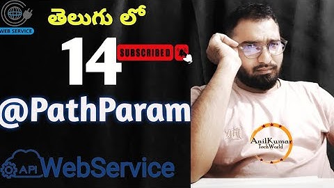 @PathParam annotation in RESTful Web Services-14 || PathParam ||