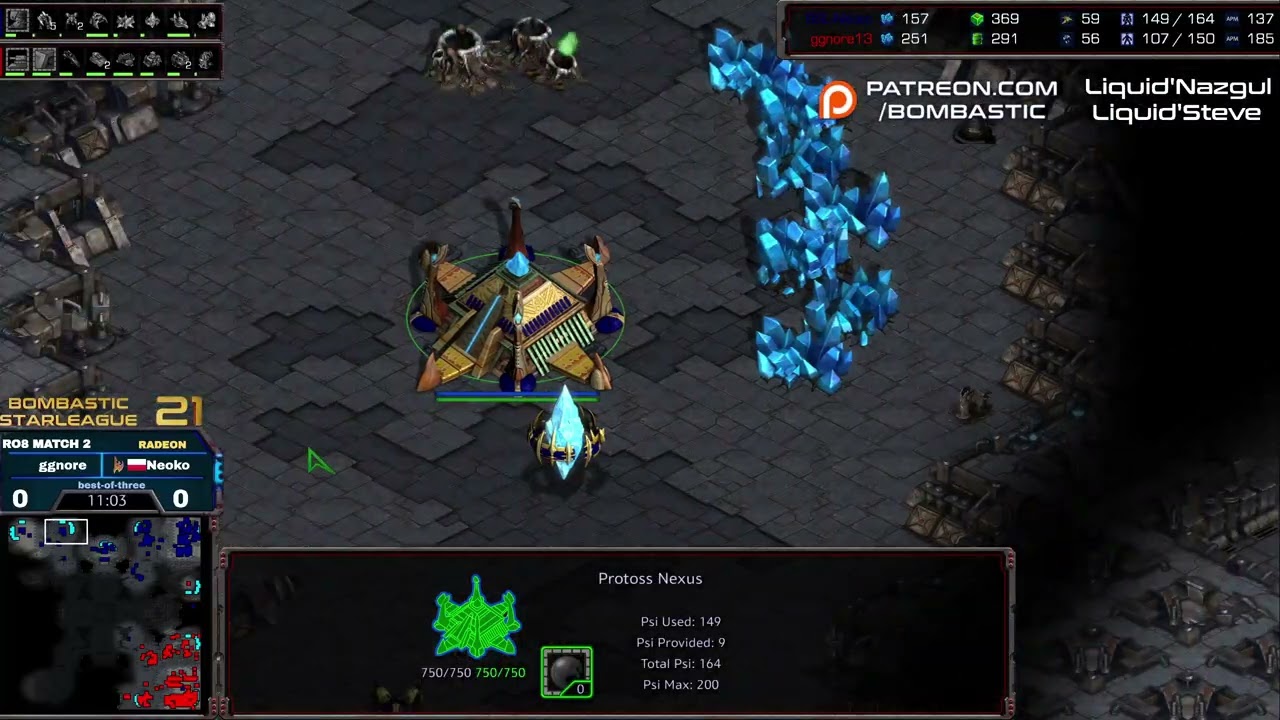 BSL 21 Hasuleauge T1 Round of 8 Ggnore v Neoko game 1