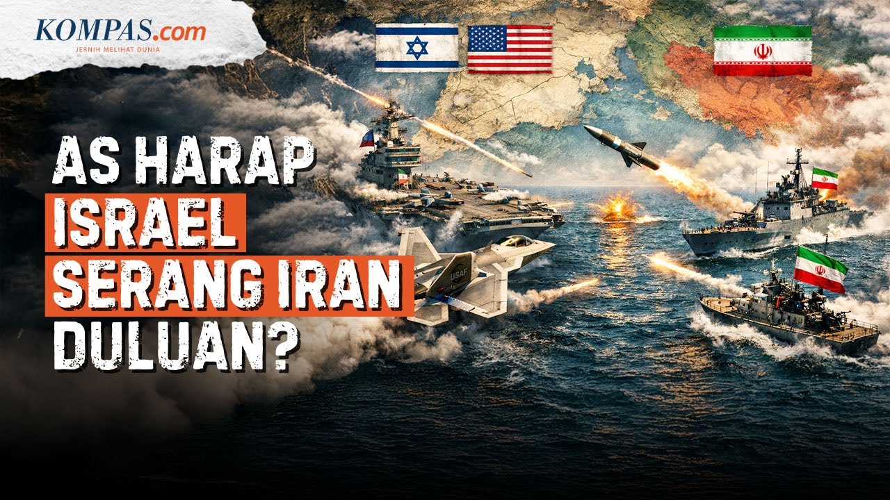 Teka-teki Iran Vs AS, Apakah Israel Akan Ambil Serangan Pertama Lagi?