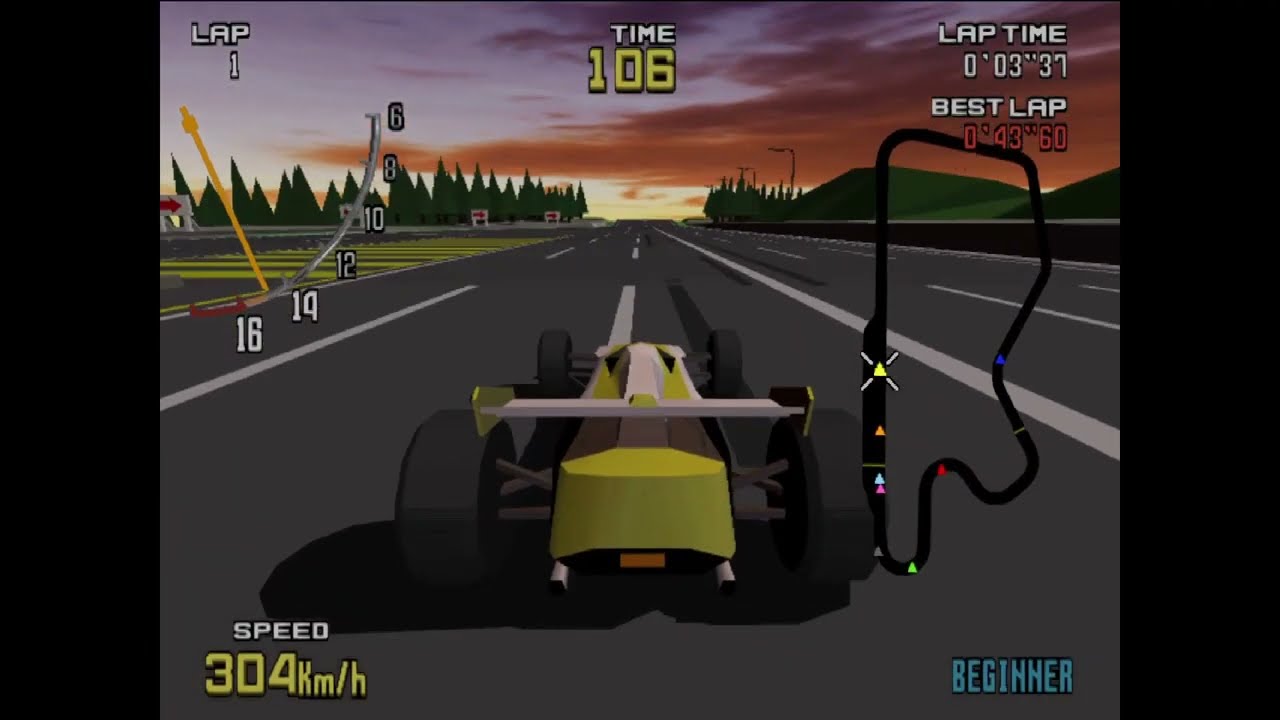 PS2】バーチャレーシング -フラットアウト- - フリー - F-1 70's