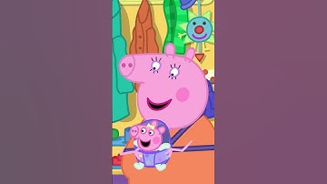 Life with 3 Little Ones! 💖 Spend the Day with Mummy Pig  #PeppaPig #Shorts #eviepig #babyevie