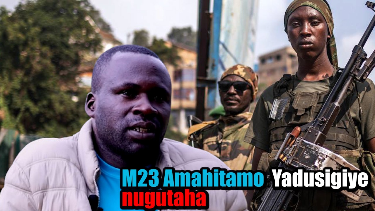 M23 TWARASANIYE NAYO I SAKE UMURIRO URAKA FARDC NA FDLR BARAKORANA CYANE UBUHAMYA