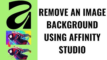 How to Remove an Image Background Using Affinity Studio