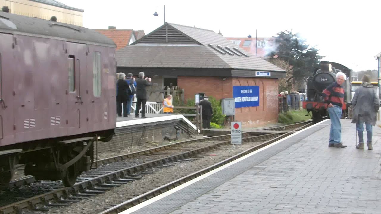 Steam Train On The North Norfolk Railway, Poppy Line, Sheringham
