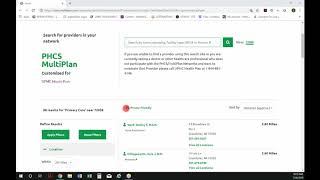 UPMC Health Plan - OOA Provider Search