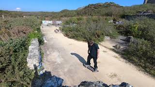 Diy skate #Cornwall #skateboarding #gopro