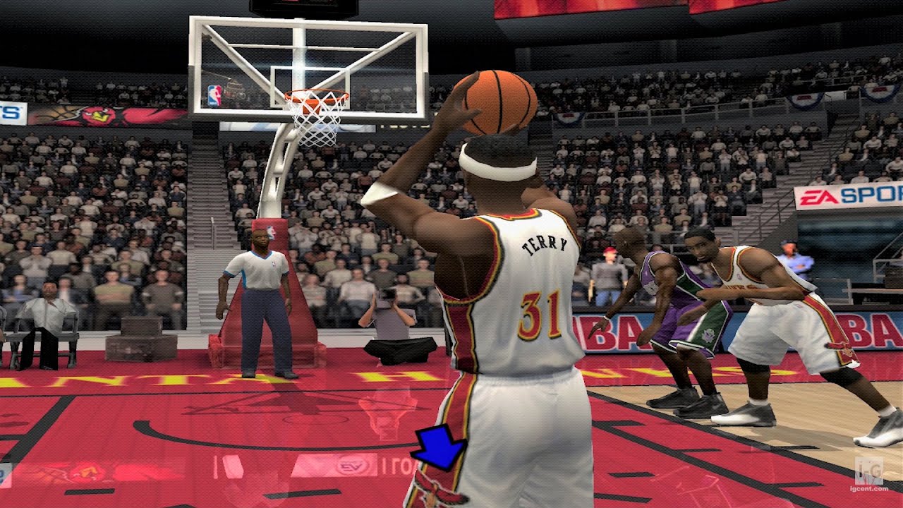 NBA Live 2004 - PS2 Gameplay (4K60fps)