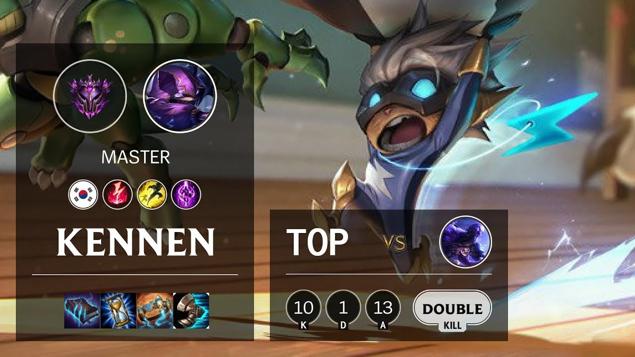 Kennen Top vs Ryze - KR Master Patch 10.11