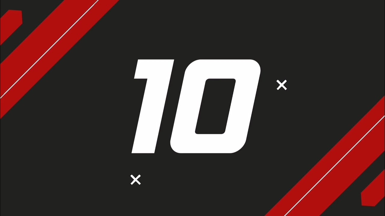 COUNTDOWN TIMER 10 SECOND | NO COPYRIGHT VIDEO | 4K WITH SOUND 