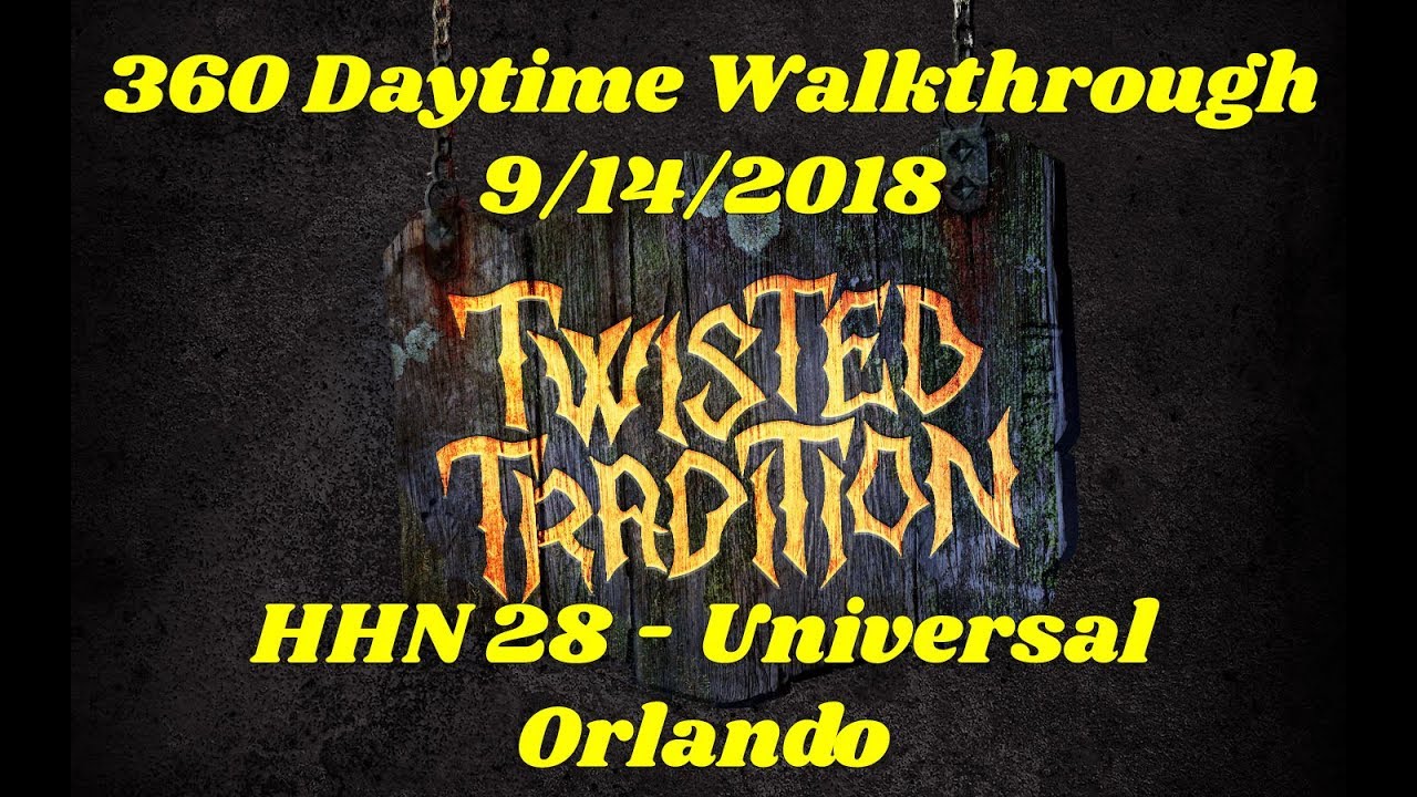 getaways near delhi Twisted Traditions Scarezone Halloween Horror Nights 2018 Daytime 360 Walkthrough