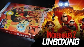 Incredibles 2: Unboxing (Blu-Ray)