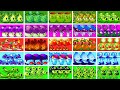 PvZ2 Battlez - 25 Best Plants LV-1 (Pea vs Pult vs Fire) - Who is Best Plant ?