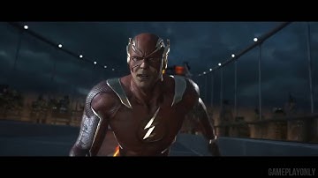 flash vs reverse flash running in the 90s(original song)
