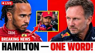 HORNER Wants Ferrari Job — Hamilton's 1-Word Reply Says Everything