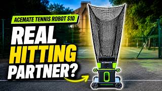 Acemate tennis robot S10 review: The most realistic ball machine Iโve used