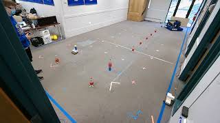 Slalom Path FRC6328 HyperDrive Challenge Run 2 (7.0 Seconds)