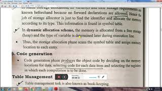 System  Software ! Topic  Compiler  part 2