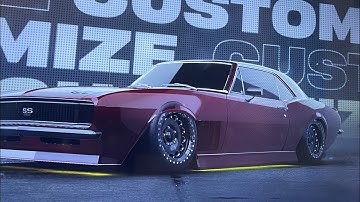 1967 Chevrolet Camaro SS Customization in Need for Speed Unbound on PS5