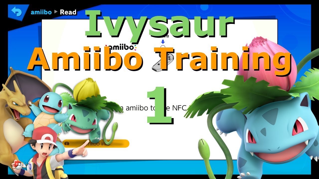Amiibo™ Ivysaur Super Smash Series Ultimate Amiibo
