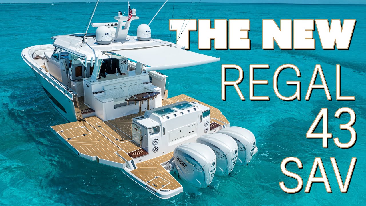 Regal Boats 43 SAV - The Ultimate Adventure Vessel! 🛥️ | Ocean Reef Unveiling