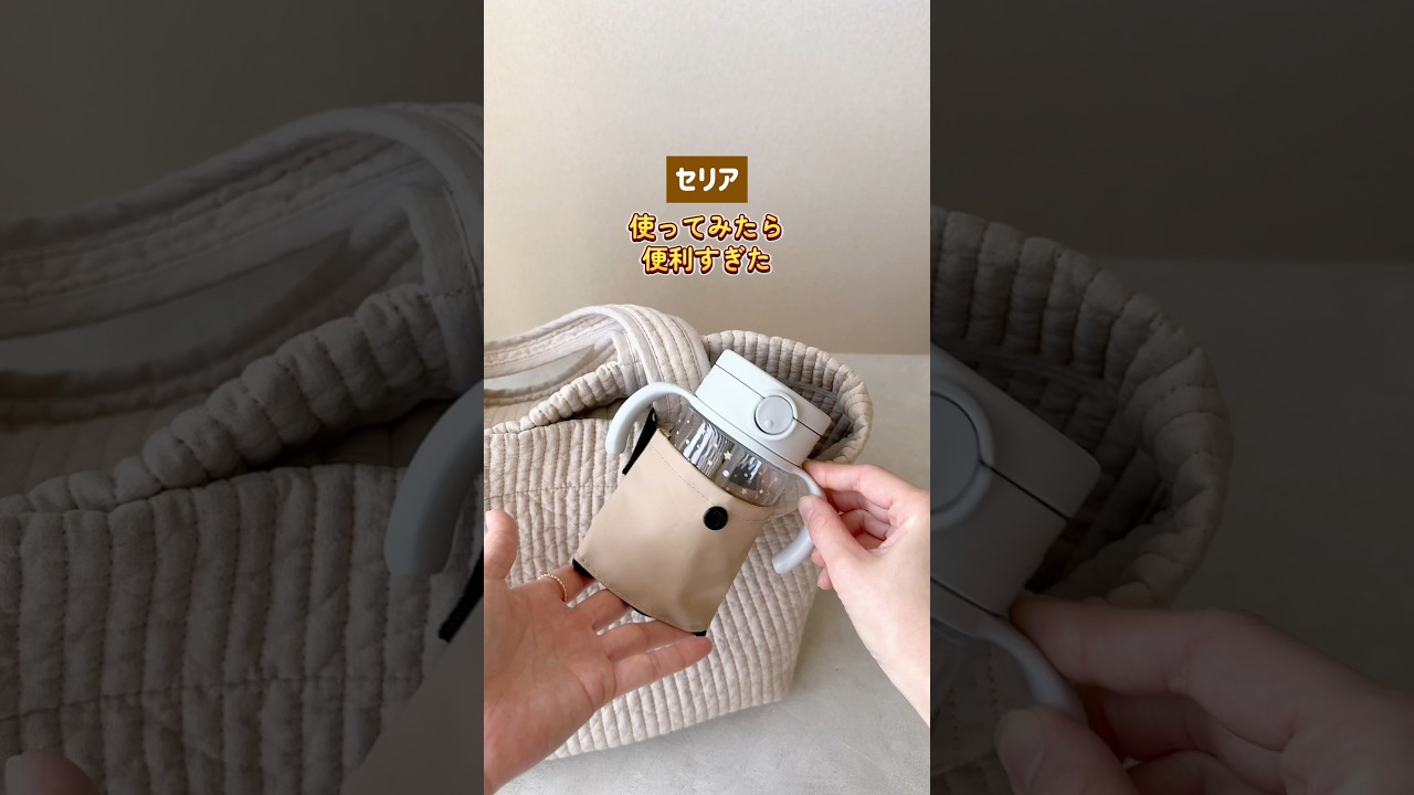 正直舐めてた…子連れお出かけが劇的にラクになるセリアの神アイテム #育児ハック #セリア