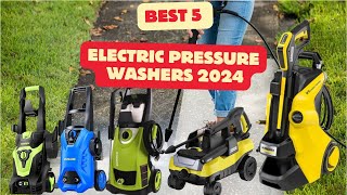 Best 5 Electric Pressure Washers 2024