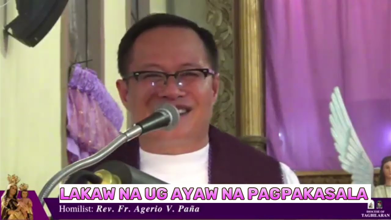 Lakaw na ug Ayaw na Pagpakasala (Rev.Fr. Agerio V. Paña)