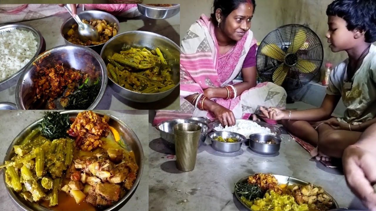 Rice eating || Fish masala curry //Sujana nadi sorisa rai //Chhecha bojiya // Panasa katha curry
