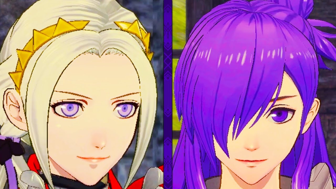 Edelgard & Shez Male & Female ALL Support Conversations - Fire Emblem Warriors Three Hopes