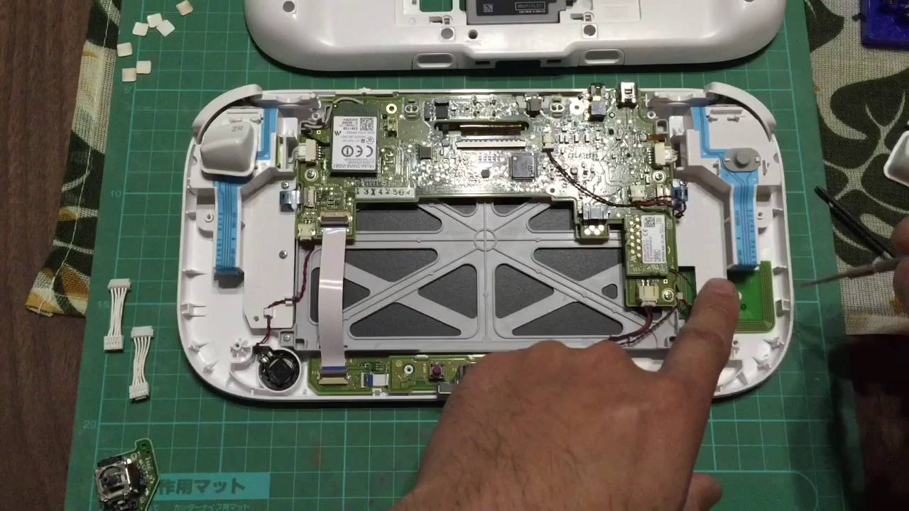 Wii Uゲームパッド Lスティック交換 Youtube