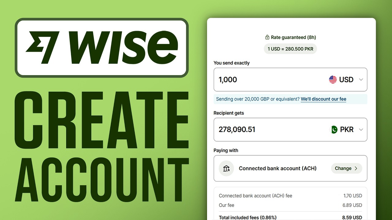How To Open Wise Account (2026) Full Registration Tutorial