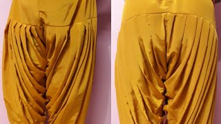 Heavy patiala salwar cutting and stitching | how to make heavy/gherdaar salwar