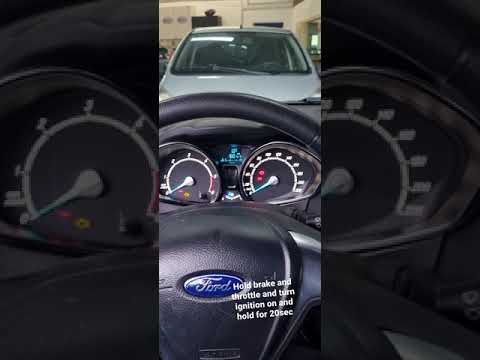 Ford fiesta 2010 service reset