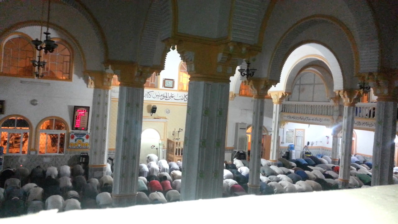 صلاة التراويح من مسجد النصر رمضان 1438هـ 2017م  القارئ تجاني  5/2