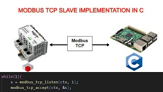 How to Implement Modbus TCP Slave in C using the libmodbus Library