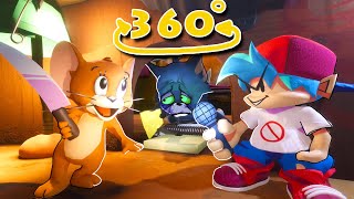 Tom and Jerry Creepypasta Basement Show 360° FNF Animation