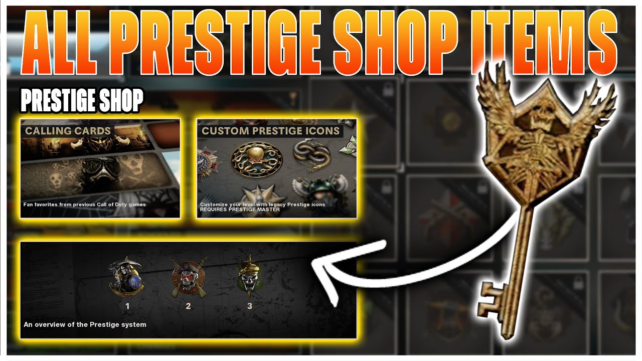 HOW TO GET IN THE PRESTIGE SHOP IN BLACK OPS COLD WAR (How to Use