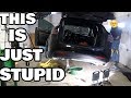 Restoring a Flood Salvage Tesla Model X Part 4: The hunt for more water