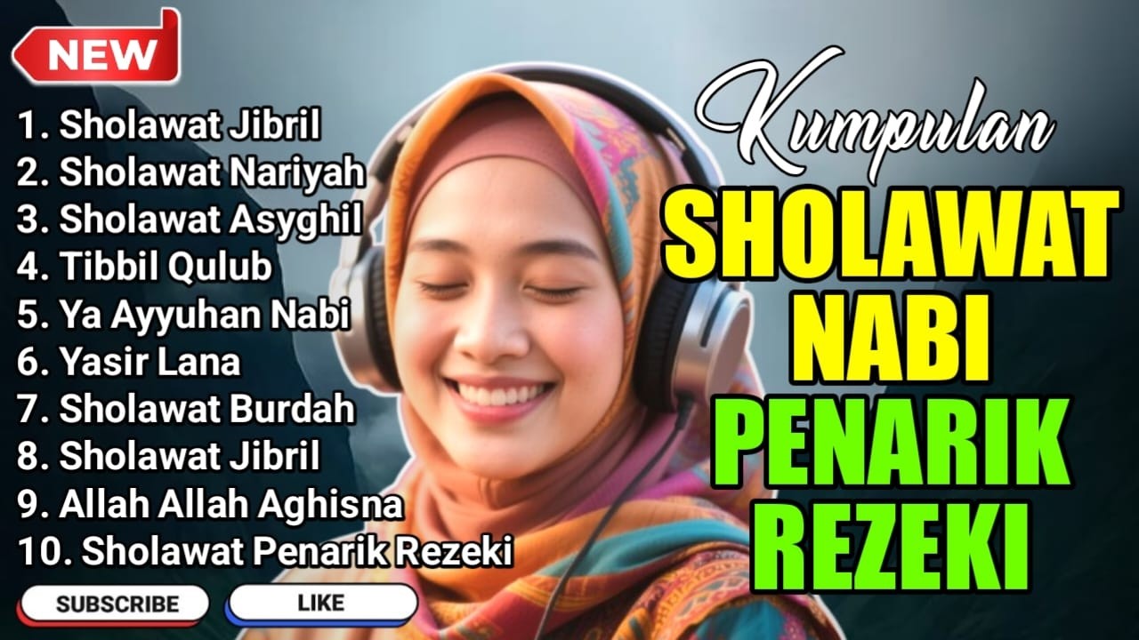 SHOLAWAT JIBRIL PEMBUKA PINTU REZEKI Bismillahirrahmanirrahim SHOLAWAT NABI MERDU TERBARU 2026