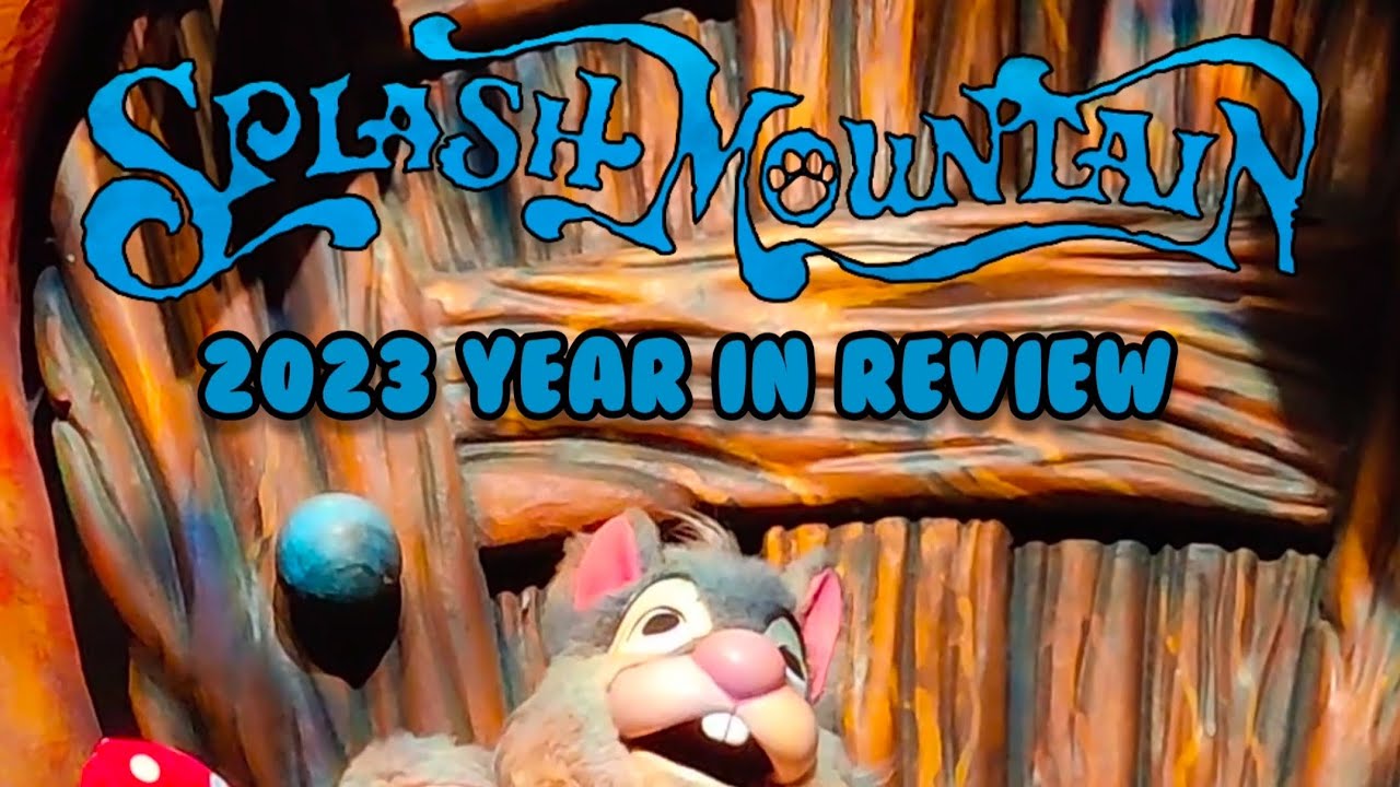 Splash Mountain 2023 year in review with Br'er Rabbit - YouTube