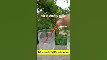 Simple and Easy Science learning experiment|school students| refraction #shorts #scienceexperiment