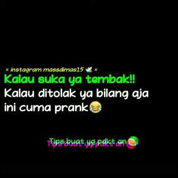 Story wa tips yang lagi pdkt..😅😇