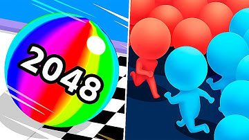 Count Masters vs Ball Run 2048 - All Levels Update Gameplay Walkthrough Android & IOS - NEW APK!