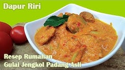 RESEP RUMAHAN GULAI JENGKOL PADANG ASLI - Durasi: 4.24. 