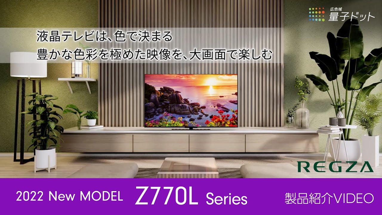 即出荷】 東芝 65Z770L タイムシフトマシン 4K量子ドット液晶テレビ レグザ Z770Lシリーズ 65V型